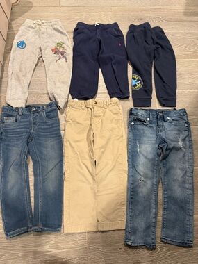 Polo by Ralph Lauren Navy Pull-On Kids Pants